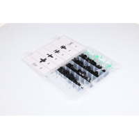 Набір кліпс кріплення обшивки, 290 шт. (NEO) Набір кліпс кріплення обшивки, 290 шт. (NEO)