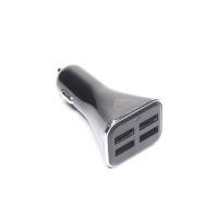 Автомобільний зарядний пристрій 4USB (12 / 24V - 5V 4,8A), чорне <ARMER> Автомобільний зарядний пристрій 4USB (12 / 24V - 5V 4,8A), чорне <ARMER>