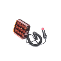 Маяк проблесковый оранжевый LED, 12/24V, Кабель 3,5 м (LITLEDA, JUBANA)
