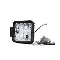 Фара LED квадратна 48W, 16лампx3W, 108*131*58, вузький промінь 12/24V 6000K (Руслан-Комплект)