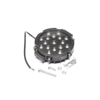 Фара LED кругл. 51W (17*3W) 202*160*65мм, широкий луч 12/24V 6000К (Руслан-Комплект) Фара LED кругл. 51W (17*3W) 202*160*65мм, широкий луч 12/24V 6000К (Руслан-Комплект)