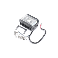 Фара LED прямоугольная 16W, 12+30 ламп, 66,5*99мм, комбинированный луч 12/24V 6000K, 1710Lm (LITLEDA, JUBAN Фара LED прямоугольная 16W, 12+30 ламп, 66,5*99мм, комбинированный луч 12/24V 6000K, 1710Lm (LITLEDA, JUBAN