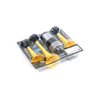 Сигнал дудка з компресором 3шт жовтий 153/165/215мм 12V <ДК>