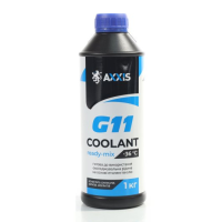 Антифриз BLUE G11 Сoolant Ready-Mix -36°C <AXXIS> (cиний) (Канистра 1кг)