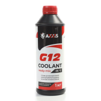 Антифриз RED G12 Сoolant Ready-Mix -36°C <AXXIS> (червоний) (Каністра 1кг) Антифриз RED G12 Сoolant Ready-Mix -36°C <AXXIS> (червоний) (Каністра 1кг)