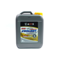 Антифриз YELLOW G12 Сoolant <AXXIS> (жовтий) (Каністра 5кг)