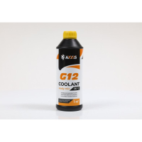 Антифриз YELLOW G12 Сoolant Ready-Mix -36°C<AXXIS> (жовтий) (Каністра 1кг)