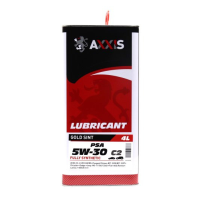 Масло моторн. AXXIS 5W-30 С2 PSA Gold Sint (Каністра 4л)