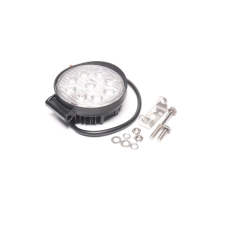 Фара LED кругла 27W, 9 ламп, 110*128мм, 1800Lm широкий промінь 12/24V 6000K (LITLEDA, JUBANA)