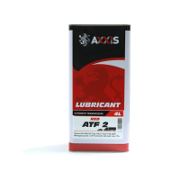 Масло трансмиссионное (красное) AXXIS ATF 2 (Канистра 4л)