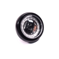 Фара ГАЗ,3307,4301,ЗІЛ,ПАЗ,УАЗ LED (18 світлодіодів, лінза, 4 проводи+охолодження, 12-24V)
