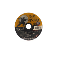 диск відрізний по металу та нерж сталі ninja тм o=125х22.23 мм t=1.6 мм(VIROK)