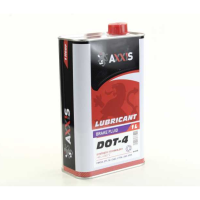 Рідина гальм. AXXIS DOT4 (Каністра 1л)