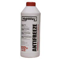 Антифриз HighWay ANTIFREEZE G12+ концентрат червоний 1,5л