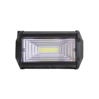 Фара LED прямокутна 72W, 24 лампи, 133х75х63 мм, широкий (розсіяне ближнє світло (потік) промінь (SLON)