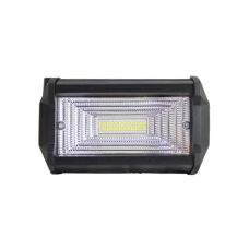 Фара LED прямокутна 72W, 24 лампи, 133х75х63 мм, широкий (розсіяне ближнє світло (потік) промінь (SLON)