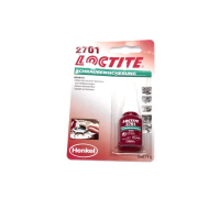 Фиксатор резьбы Loctite 2701 анаэробный, высокой прочности 5мл Фиксатор резьбы Loctite 2701 анаэробный, высокой прочности 5мл