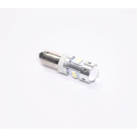Лампа LED  габарит, панель приборов, 24V T4W (BA9S) 8SMD CANBUS WHITE <TEMPEST>