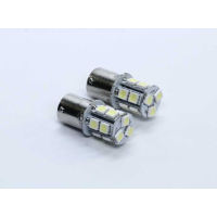 Лампа LED покажчиків поворотів і стоп-сигналів (13SMD) BA15S 12V WHITE 2шт. блістер <TEMPEST>