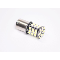 Лампа LED покажчиків поворотів і стоп-сигналів 12V BA15S 48SMD WHITE <TEMPEST>