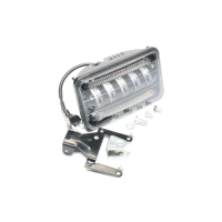 Фара LED СТК с ДХВ, 5*10W, 165*108*78мм  <TEMPEST>