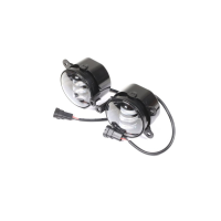 Фара противотуманная СТМ, 30W, WHITE+YELLOW D=90mm, 2шт. <TEMPEST>
