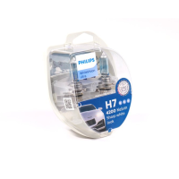 Лампа розжарювання H7 12V 55W PX26d H7 WhiteVision ULTRA +60 (4200K) (компл) (вир-во Philips)