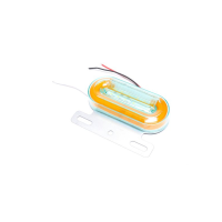 Фонарь габаритный (желтый) LED 24V (с поворотником, подсветкой борта) (TEMPEST)