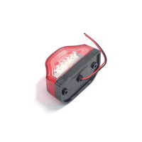 Підсвічування номера LED 24V (червоне) (в уп. 2шт, ціна за 1шт) (TEMPEST) Підсвічування номера LED 24V (червоне) (в уп. 2шт, ціна за 1шт) (TEMPEST)