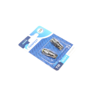 Лампа LED б / ц габарит, панель приборов, салон 12 / 24V T10 4SMD CANBUS WHITE 2шт.блистер <TEMPEST