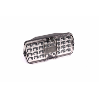 Фонарь УАЗ задн. LED 12В (белое стекло) <ДК>