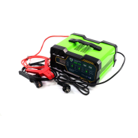Пуско-зарядний пристрій, 12-24V, 12A, 75A / 12V (старт), цифрова панель LED <ARMER>