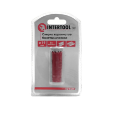 Свердло корончате біметалеве 19 мм (INTERTOOL)