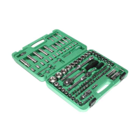 Набір інструменту 1/41/2 108од. (6-гр.) new box GCAI108R(TOPTUL)