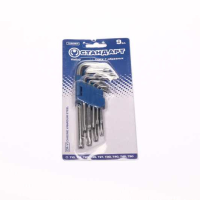Набір ключів TORX з отвором Г-подібних 9од. TKS0901(СТАНДАРТ)