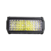 Фара LED прямокутна 144W, 48 ламп, 165х75х65 мм, вузький (2-х режимний ближній та дальній) промінь (SLON)
