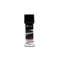 Фарба чорна глянець термостійка +650 С (балон 450ml) <AXXIS>