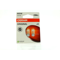 Лампа доп. освещения W5W 12V 5W W2,1X9, 5d ORIGINAL (2 шт) blister eco-упаковка (произв. OSRAM) Лампа доп. освещения W5W 12V 5W W2,1X9, 5d ORIGINAL (2 шт) blister eco-упаковка (произв. OSRAM)