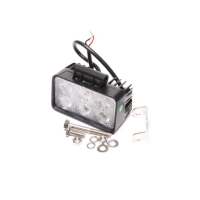 Фара LED прямокутна. 18W, 6 ламп, 110*90мм, 1200Lm широкий промінь 12/24V 6000K МТЗ (LITLEDA, JUBANA) Фара LED прямокутна. 18W, 6 ламп, 110*90мм, 1200Lm широкий промінь 12/24V 6000K МТЗ (LITLEDA, JUBANA)