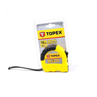 Рулетка, стальная лента 10 м x 25 мм (TOPEX) Рулетка, стальная лента 10 м x 25 мм (TOPEX)
