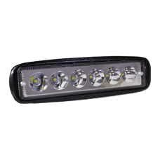 Фара LED прямокутна 18W, 6 ламп, 150х38х46 мм, вузький промінь (SLON)