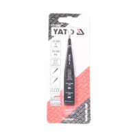 Індикатор напруги контрольний цифровий 12-250 V LCD [20/500], шт(YATO )