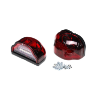 Підсвічування номера під LED 24V (червоне) (в уп. 2шт. ціна за 1шт.) (TEMPEST)