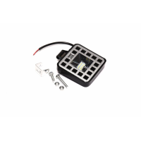 Фара LED квадратна 23W 10-30V вузький промінь <ДК>
