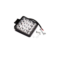Фара LED квадратная 48W 6000K (16 диодов) (10.5см х 10.5см х 1.5см) <ДК> Фара LED квадратная 48W 6000K (16 диодов) (10.5см х 10.5см х 1.5см) <ДК>