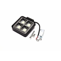 Фара LED квадратна 48W, 10-30V вузький промінь <ДК>