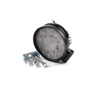 Фара LED кругла 24W, 8 ламп, 110 * 128мм, вузький промінь <ДК>
