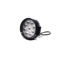 Фара LED кругла 27W, 9 ламп, 5D <ДК> Фара LED кругла 27W, 9 ламп, 5D <ДК>