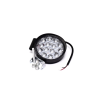 Фара LED кругла 42W, 14 ламп, 116 * 137,5мм СТАНДАРТ <ДК>