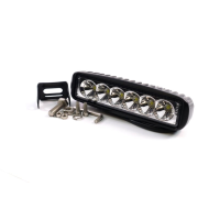 Фара LED прямокутна 18W, 6 ламп, 159,8 * 45,2,2мм, вузький промінь <ДК>
